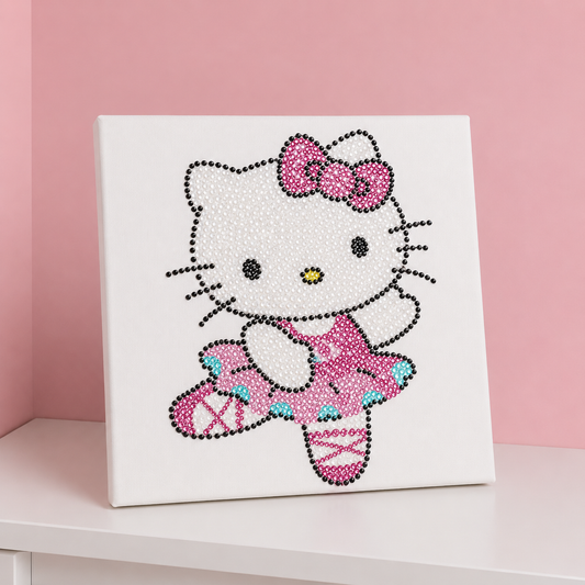 Balerinli Hello Kitty 20X20