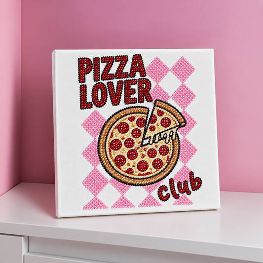 Pizza Aşkı 20x20 cm