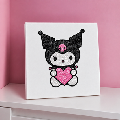 Pembe Kalpli Kuromi 20x20